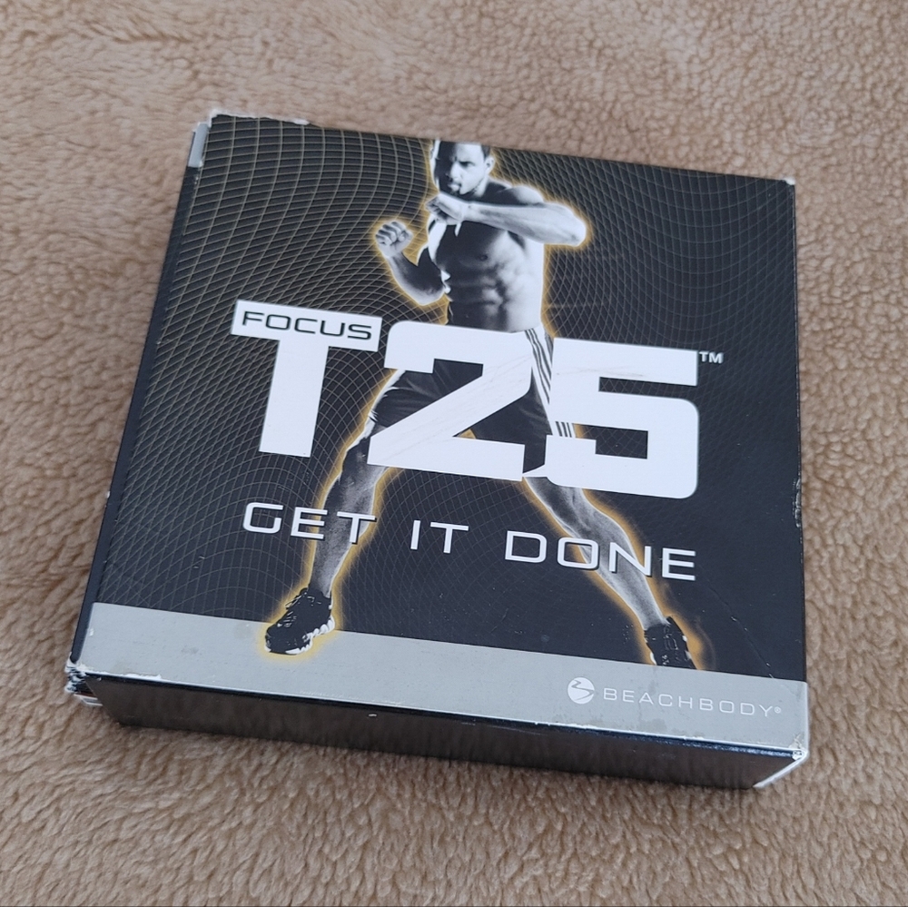 Focus T25 workout set Alpha & Beta 9 DVDs and 1 Core Speed DVD Fitness Exercise